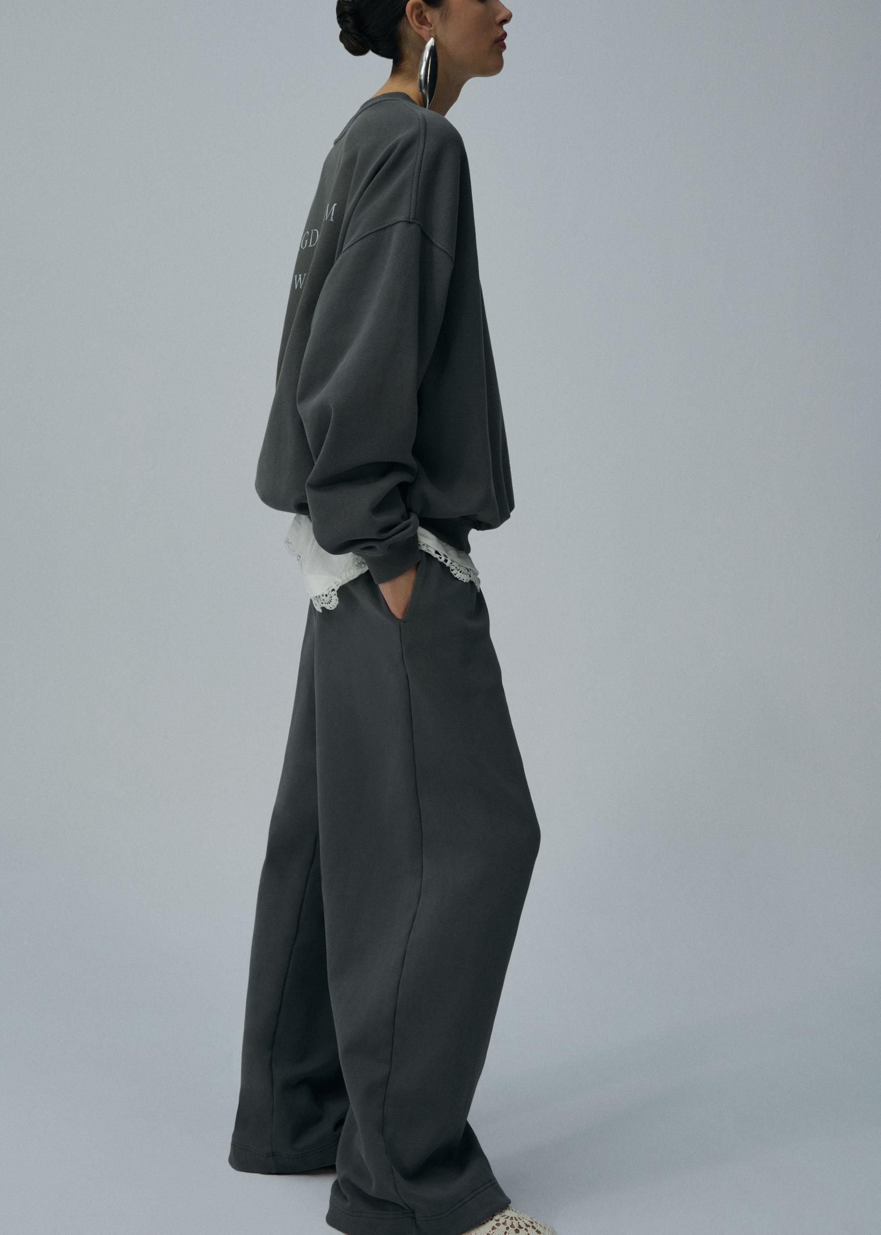 Warszawa 2014 sweatshirt in grey Product Image
