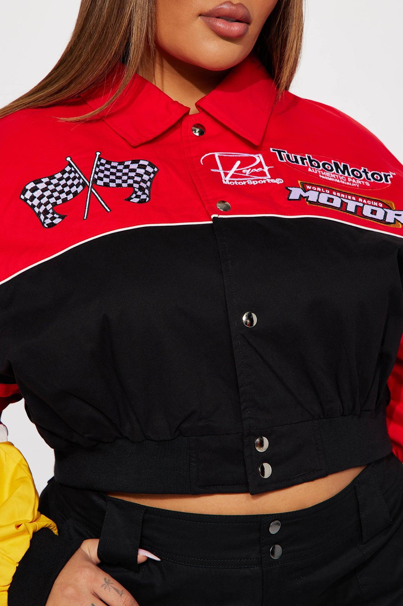 Need For Speed Bomber Jacket - Red/combo Product Image