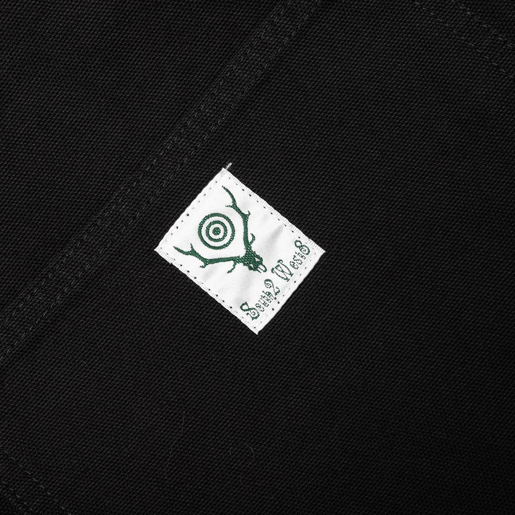 Cotton Canvas Painter Pant - Black Male Product Image