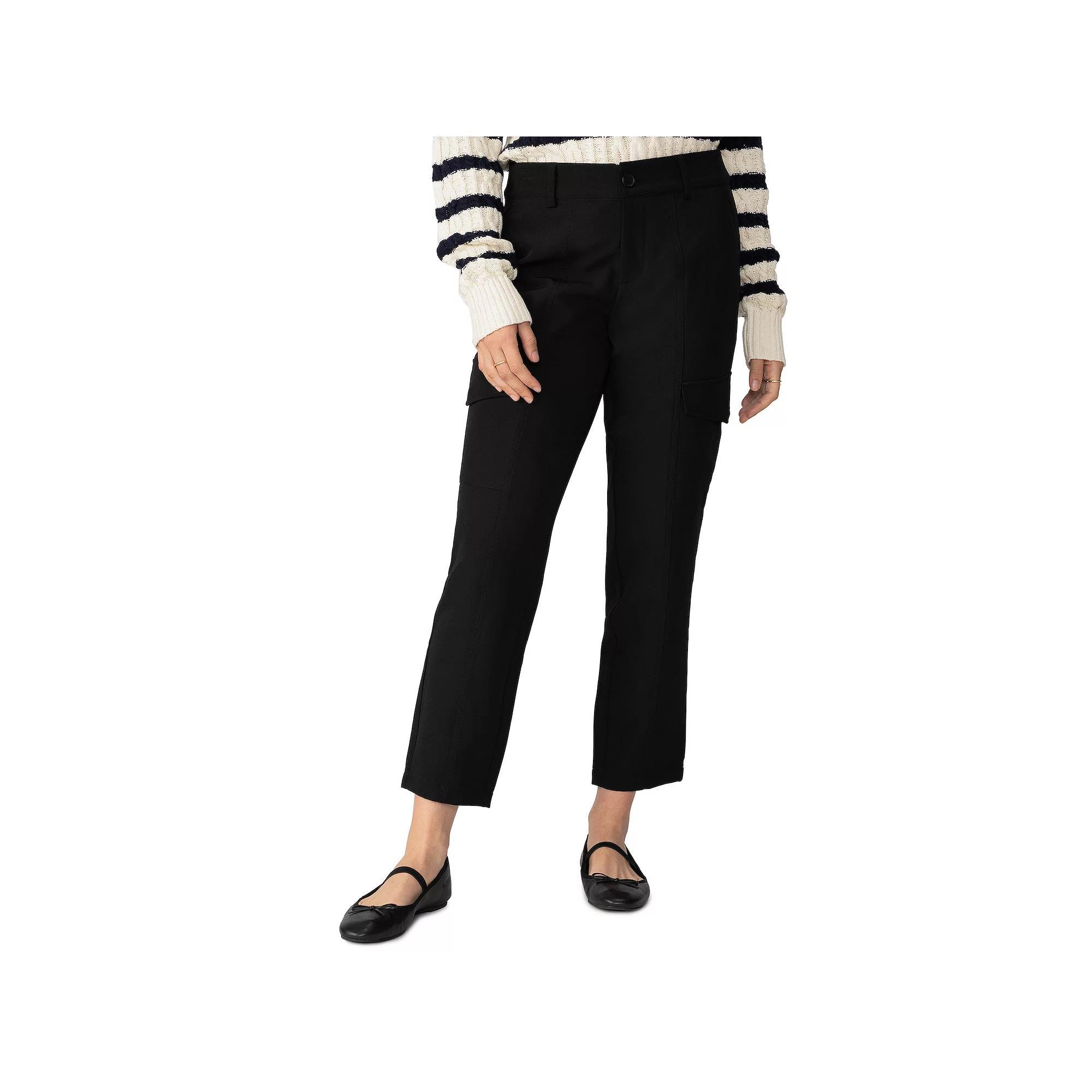 Women's Modern Supply by Sanctuary Uptown Twill Cargo Pants, Size: 28, Brown Product Image