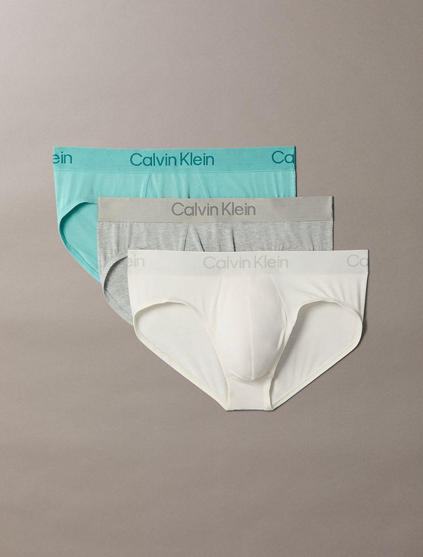 Calvin Klein Mens Ultra Soft Modal 3-Pack Hip Brief Product Image