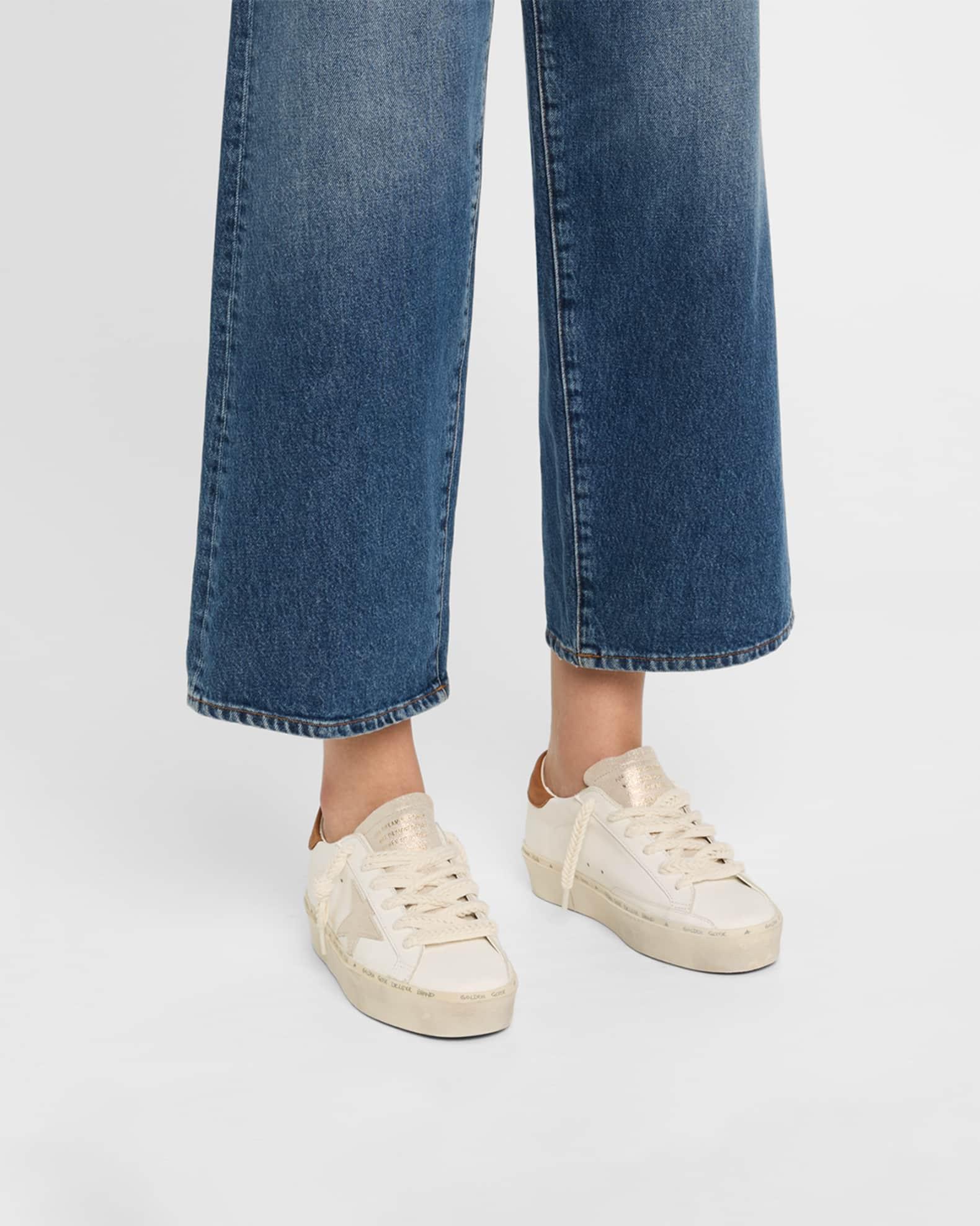 Hi-Star Leather Low-Top Sneakers Product Image