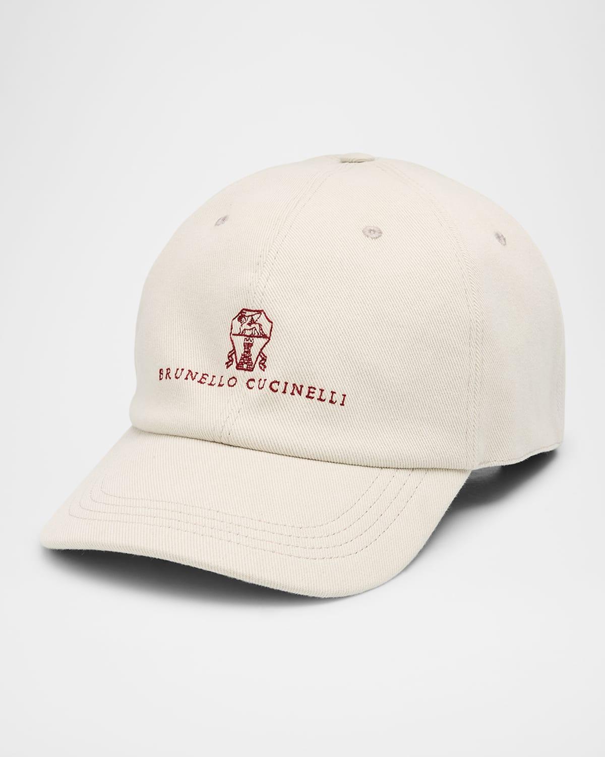 Mens Denim Logo Baseball Cap Product Image