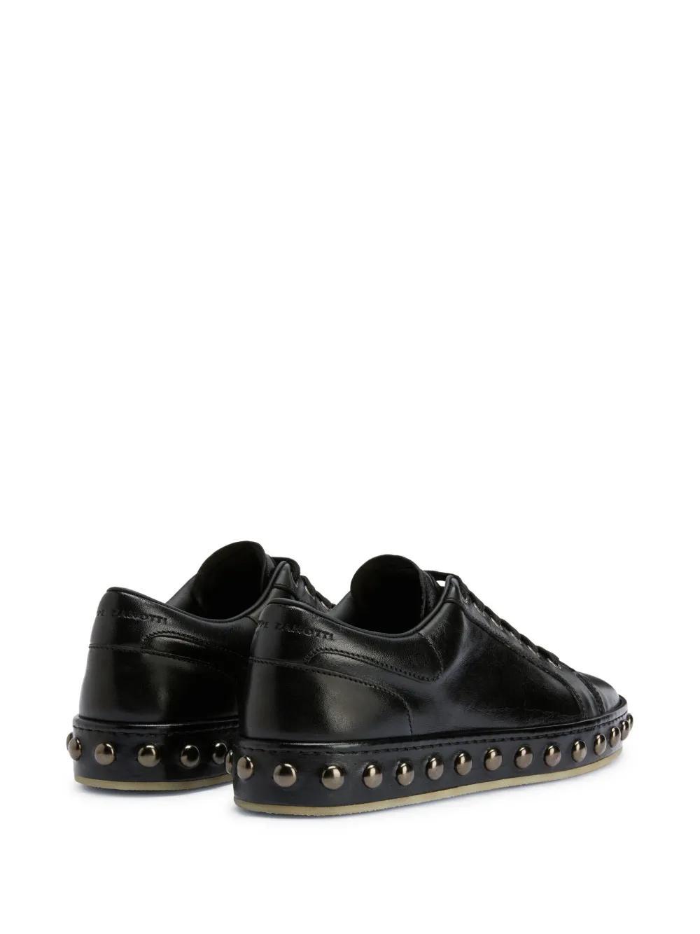 City leather sneakers  Product Image