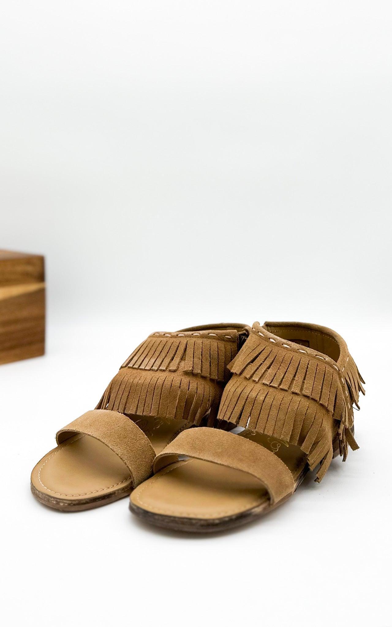 Fringe Star Sandal in Tan (Online Exclusive) Product Image