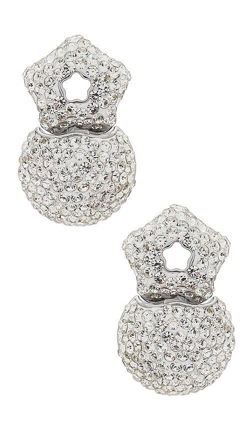 Star Flower Hinge Earrings Product Image