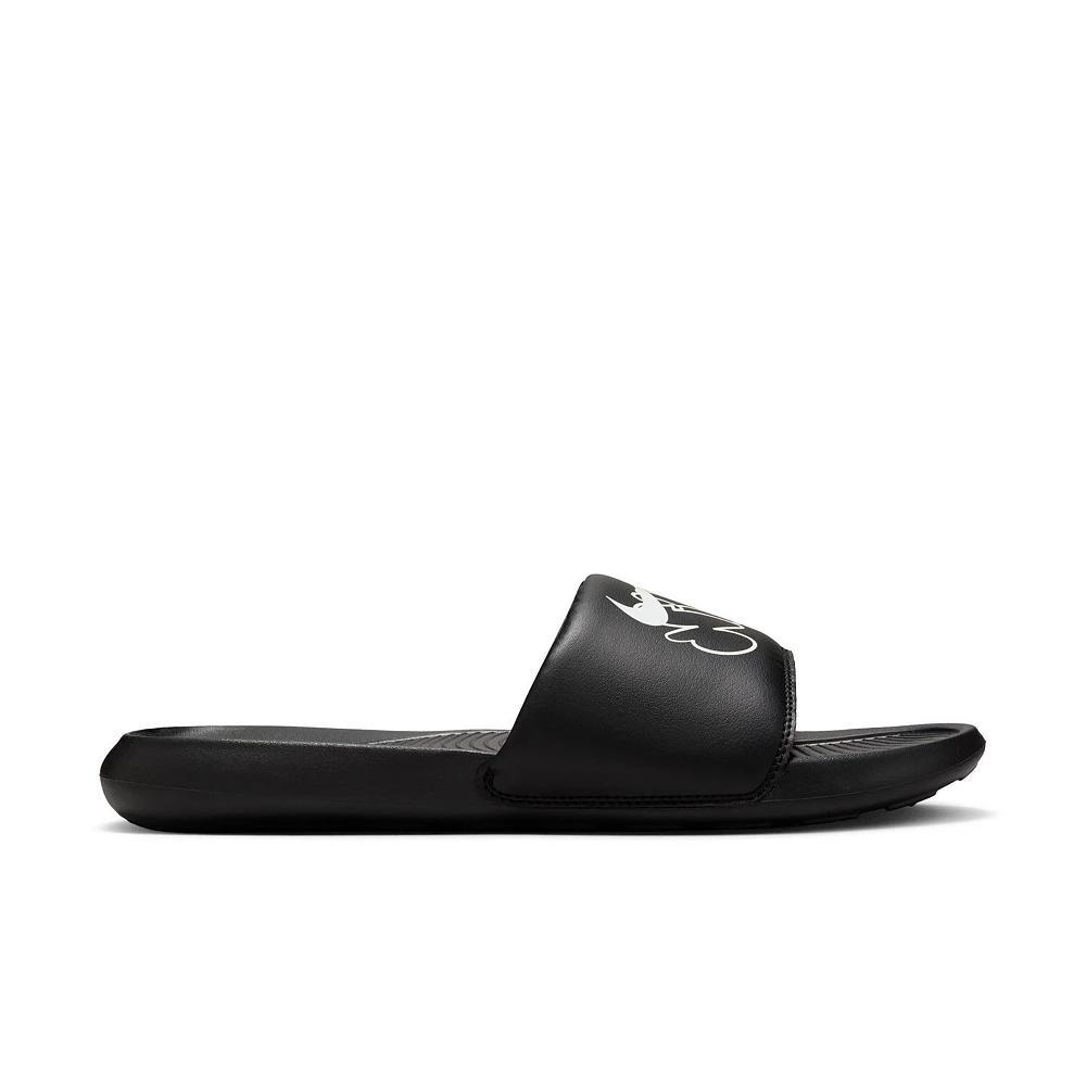 Nike Victori One Men's Printed Slide Sandals, Size: 12, Wolf Gray White Product Image