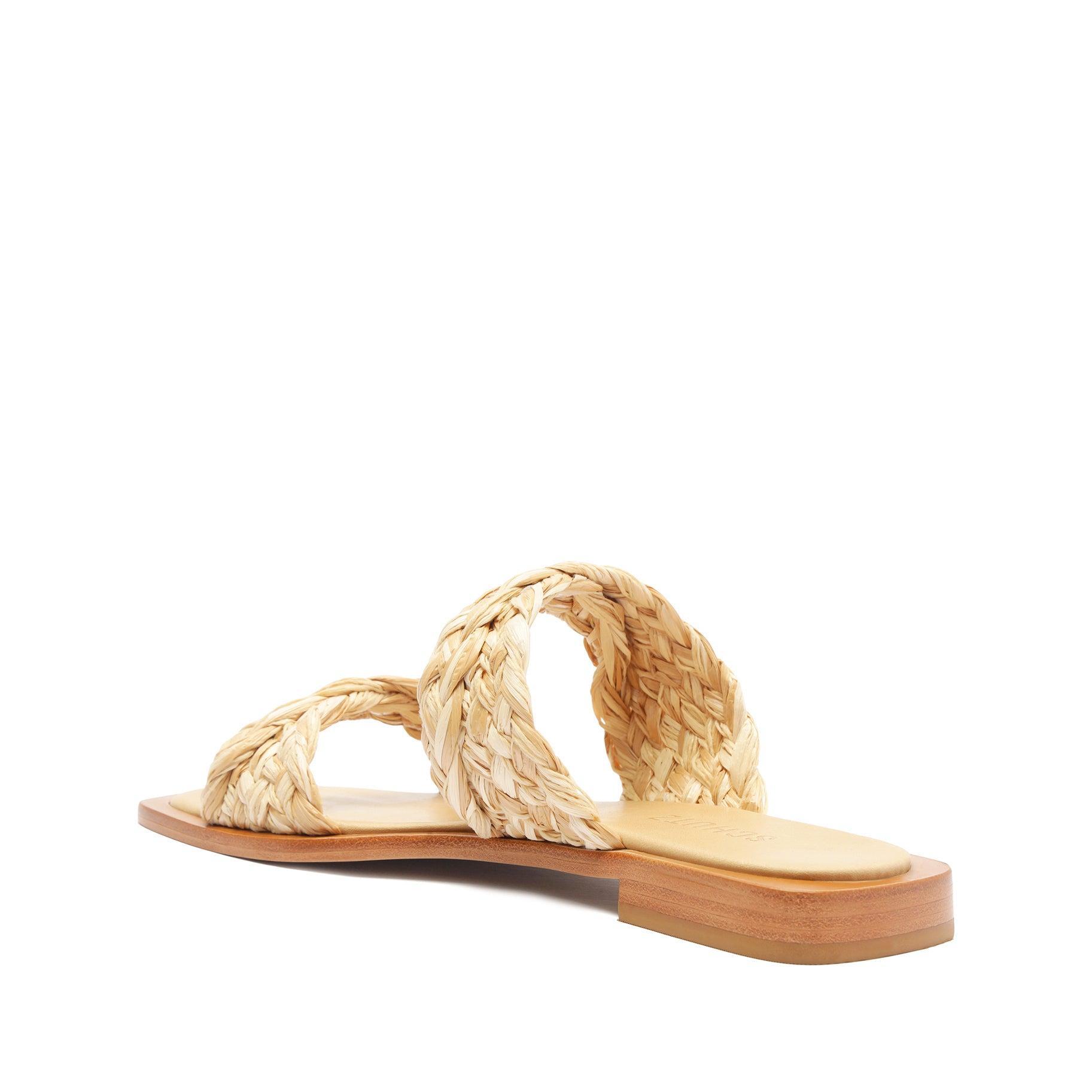 Amani Straw Flat Sandal Product Image