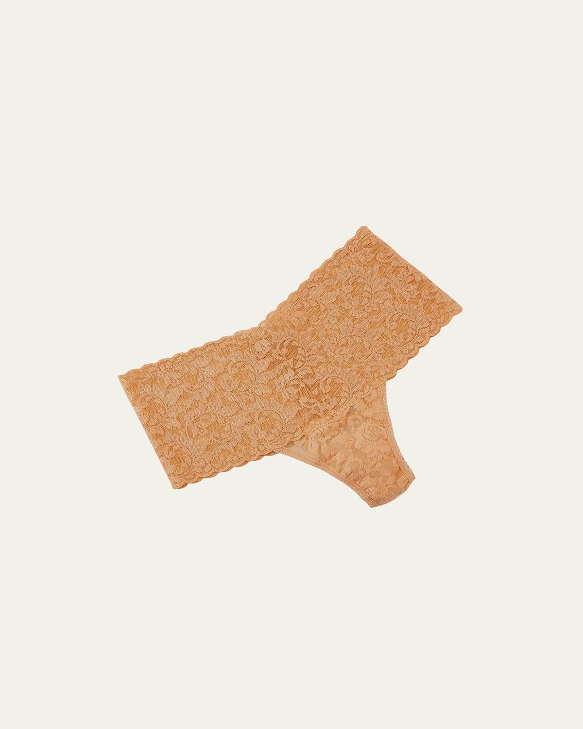 Retro Signature Lace Thong Product Image