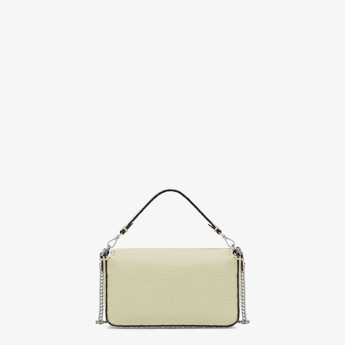 Baguette MiniSage green Selleria bag with 309 hand-sewn topstitches Product Image