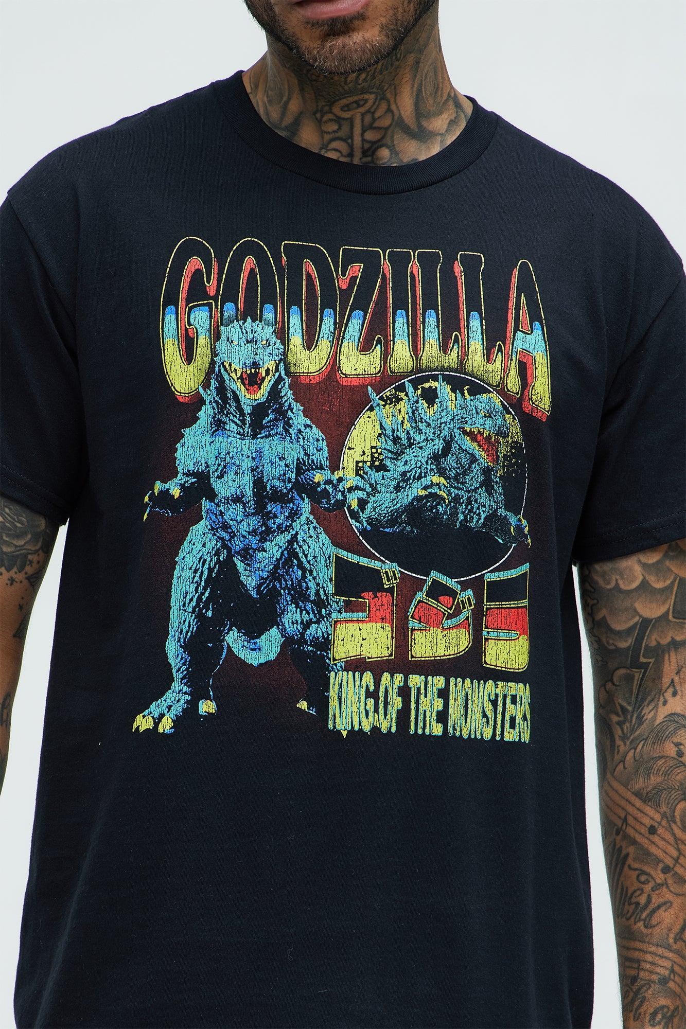 Godzilla King Of The Monster Short Sleeve Tee - Black Product Image