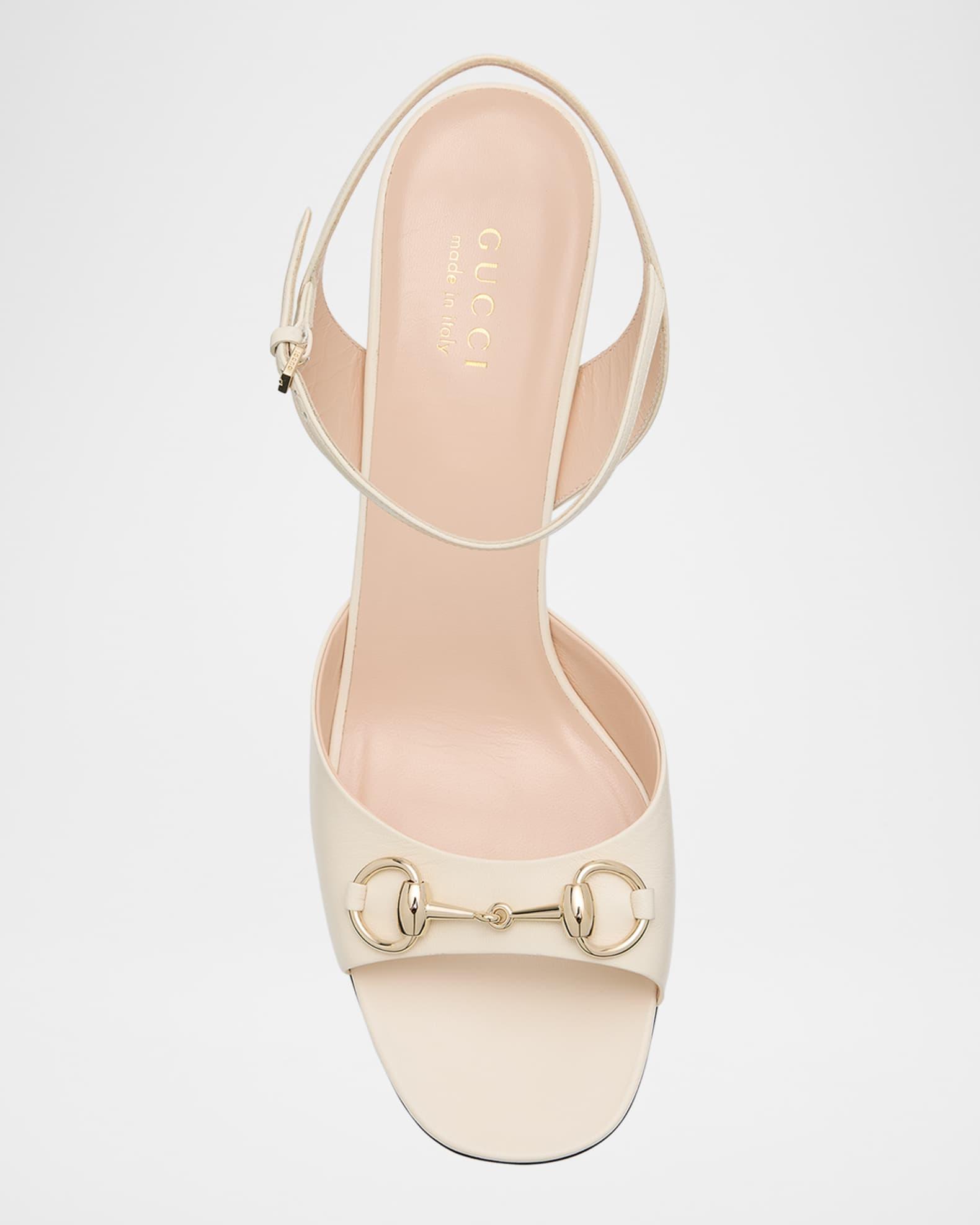 Lady Horsebit Leather Sandals Product Image