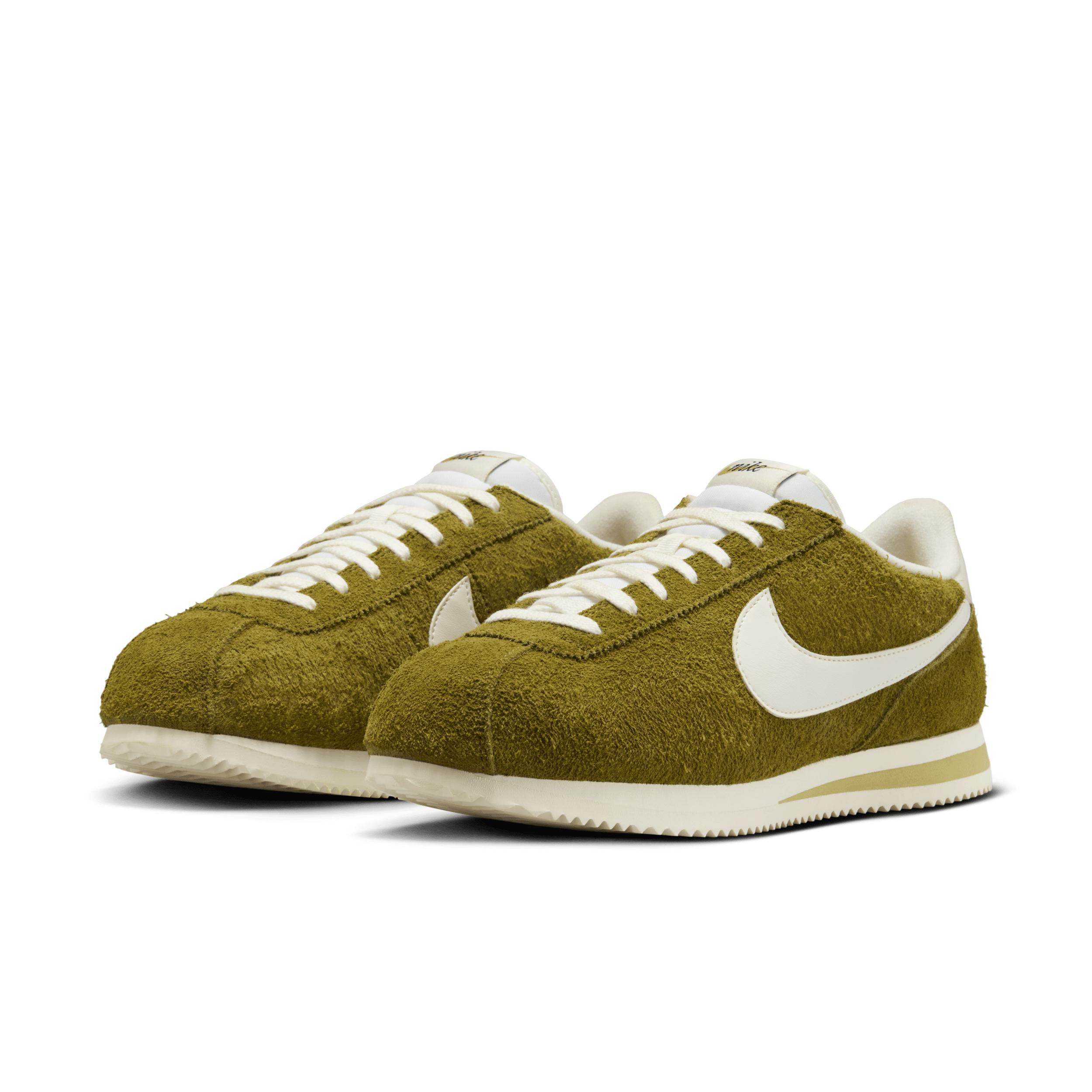 Nike Mens Nike Cortez - Mens Shoes Sail/Pacific Moss/Infinite Gold Product Image