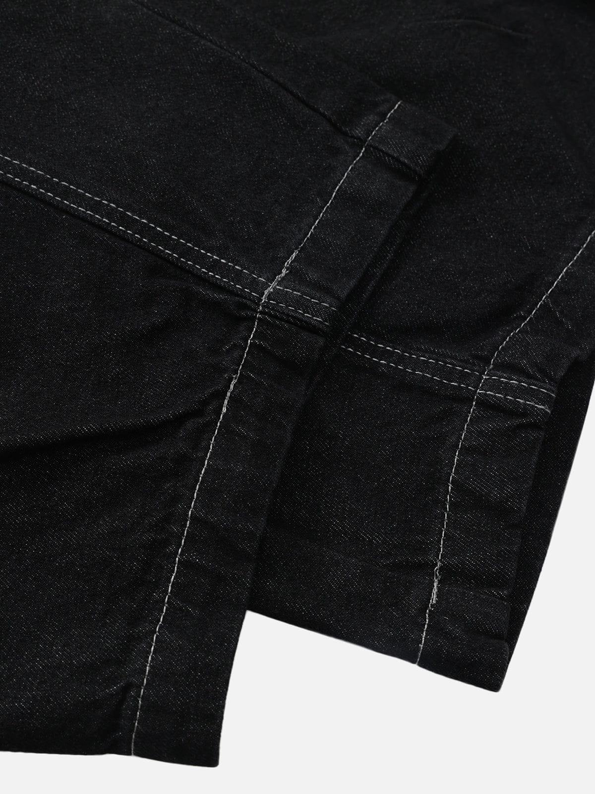 [Pre-Order] Aelfric Eden Wrinkle Seam Super Baggy Barrel Jeans Product Image