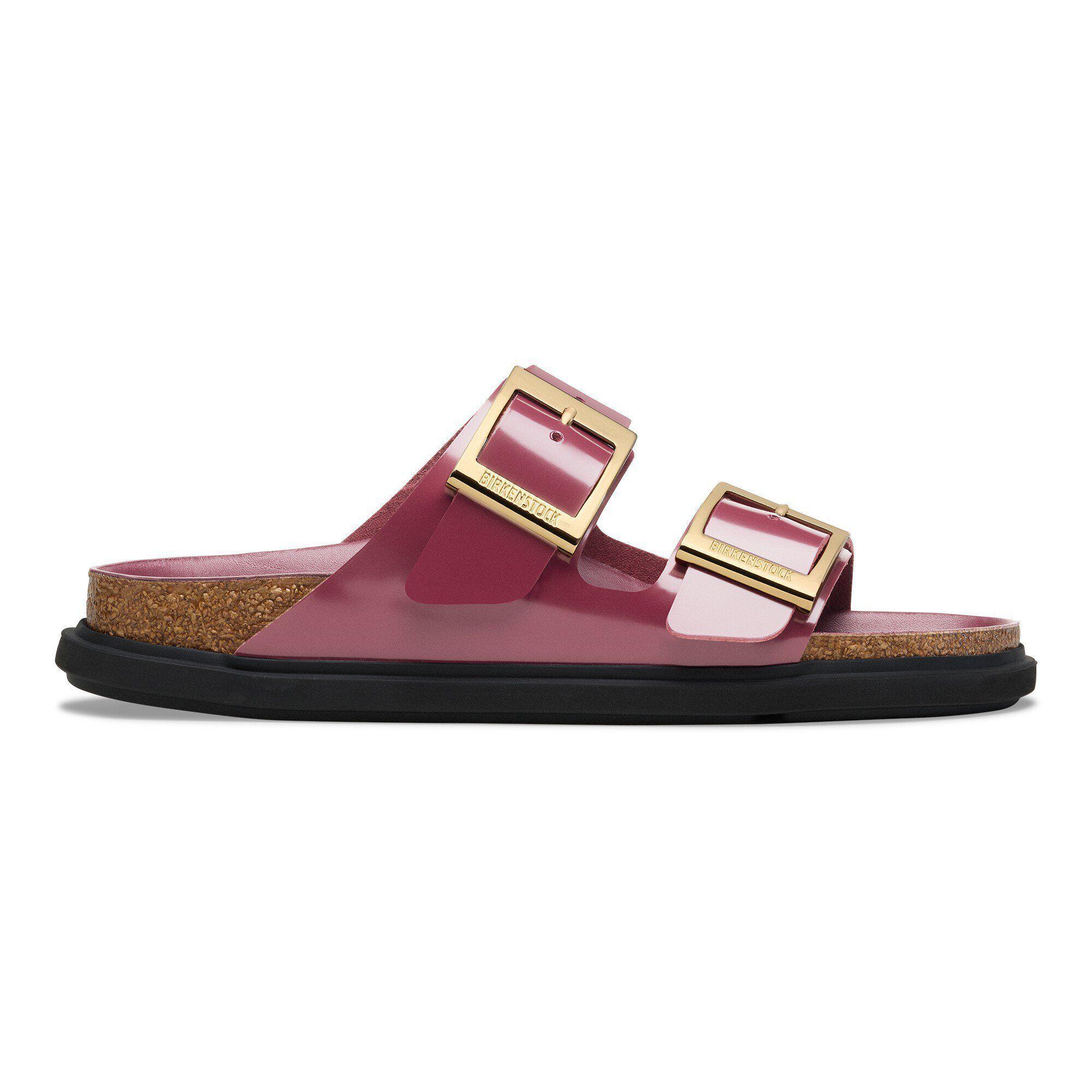 Arizona Droplet Buckle Natural Leather Patent Product Image