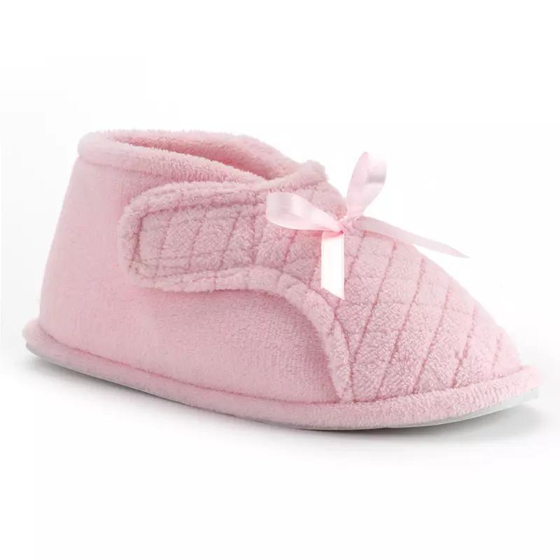 MUK LUKS Micro Chenille Women's Slipper Boots, Size: Medium, Pink Product Image