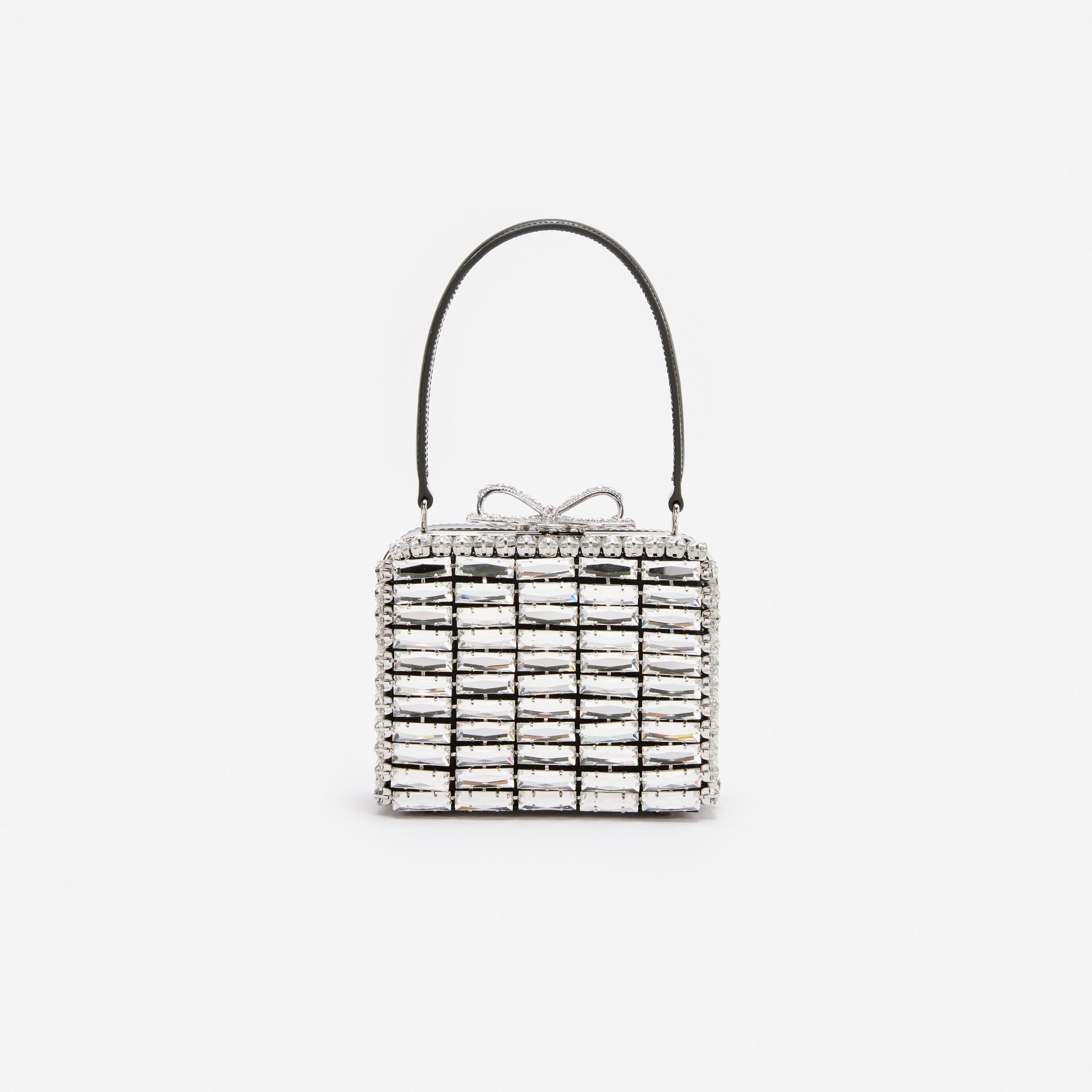 Silver Crystal Micro Bag Product Image
