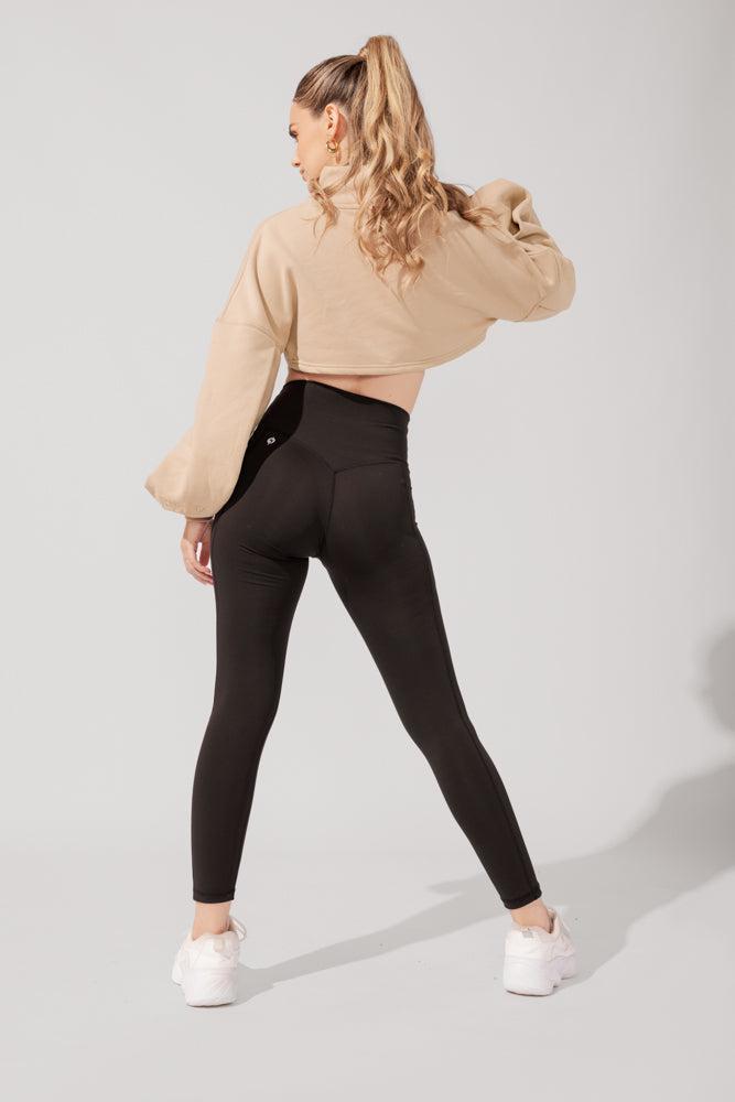 Mockneck Shruggie - Taupe Product Image