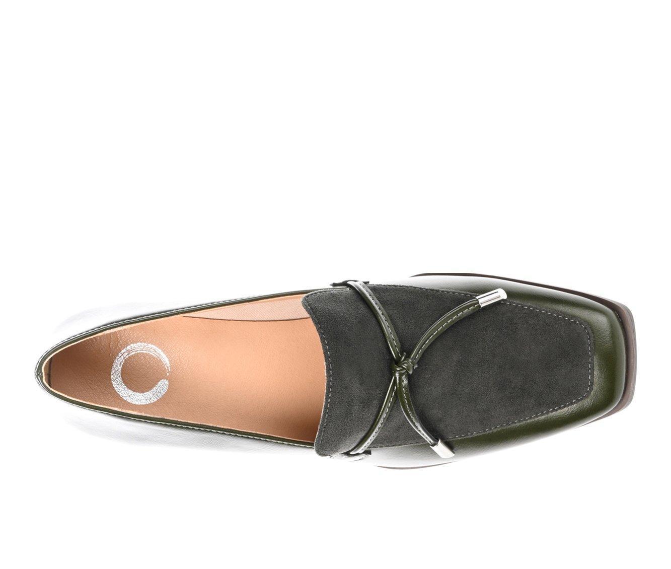 Women's Journee Collection Crawford Heeled Loafers Product Image