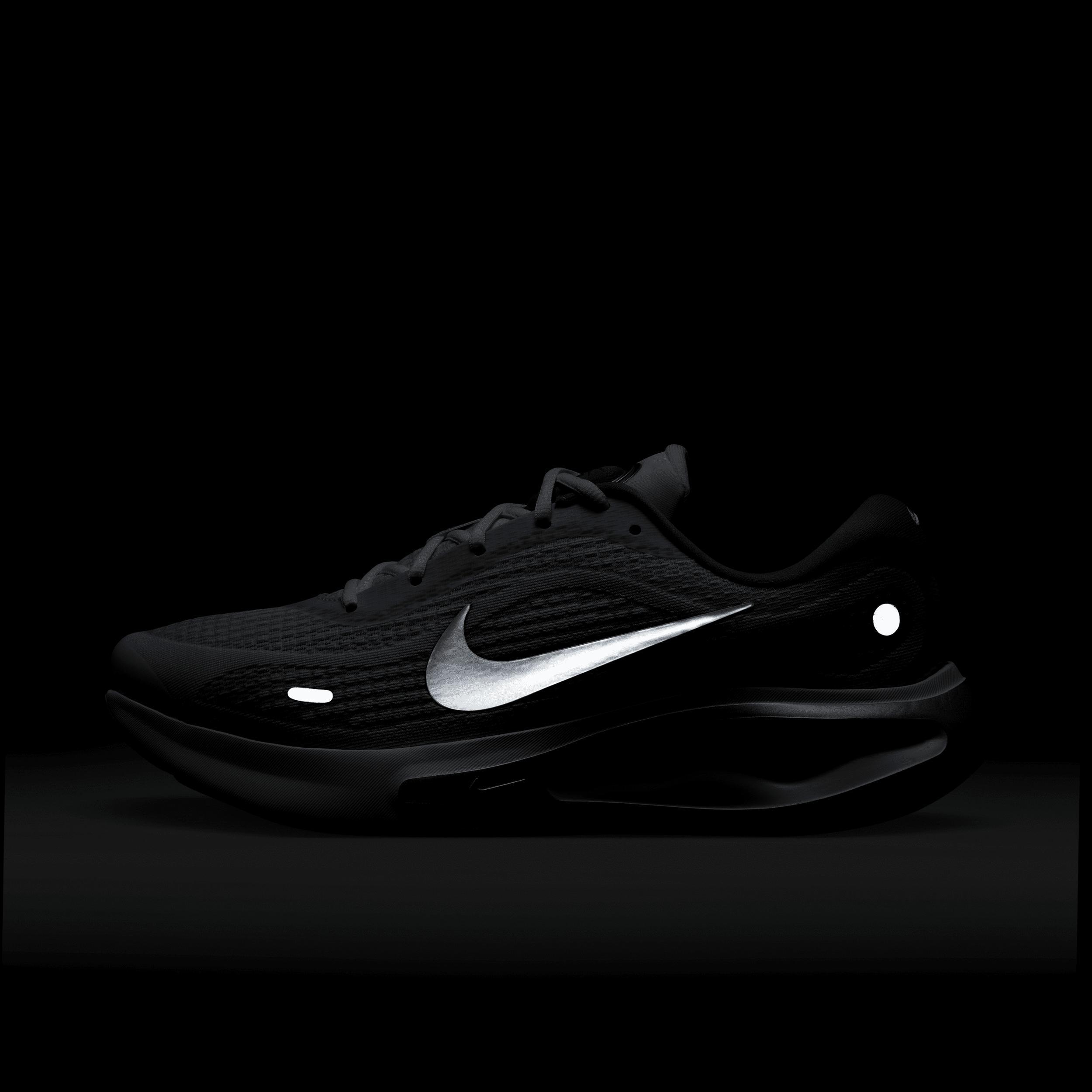 Nike Journey Run Men's Road Running Shoes, Size: 13, White Grey Silver Product Image