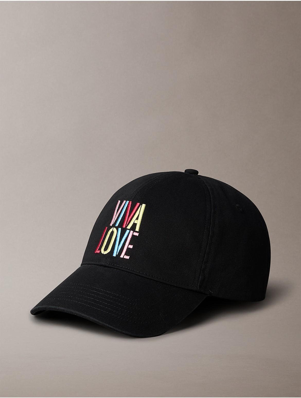 Calvin Klein Mens Marc Hundley Pride Baseball Cap - Blue Product Image