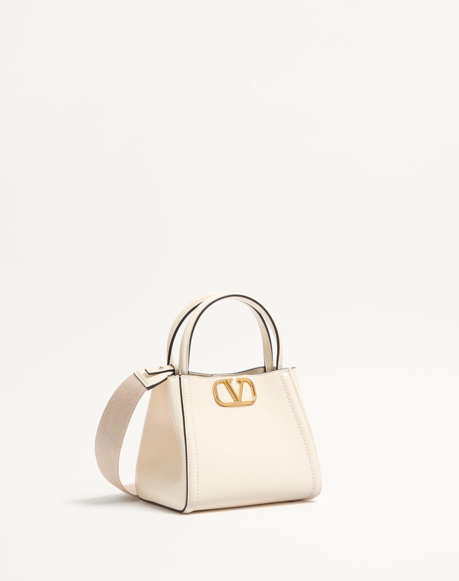 Valentino Garavani Alltime Small Handbag In Grainy Calfskin Product Image