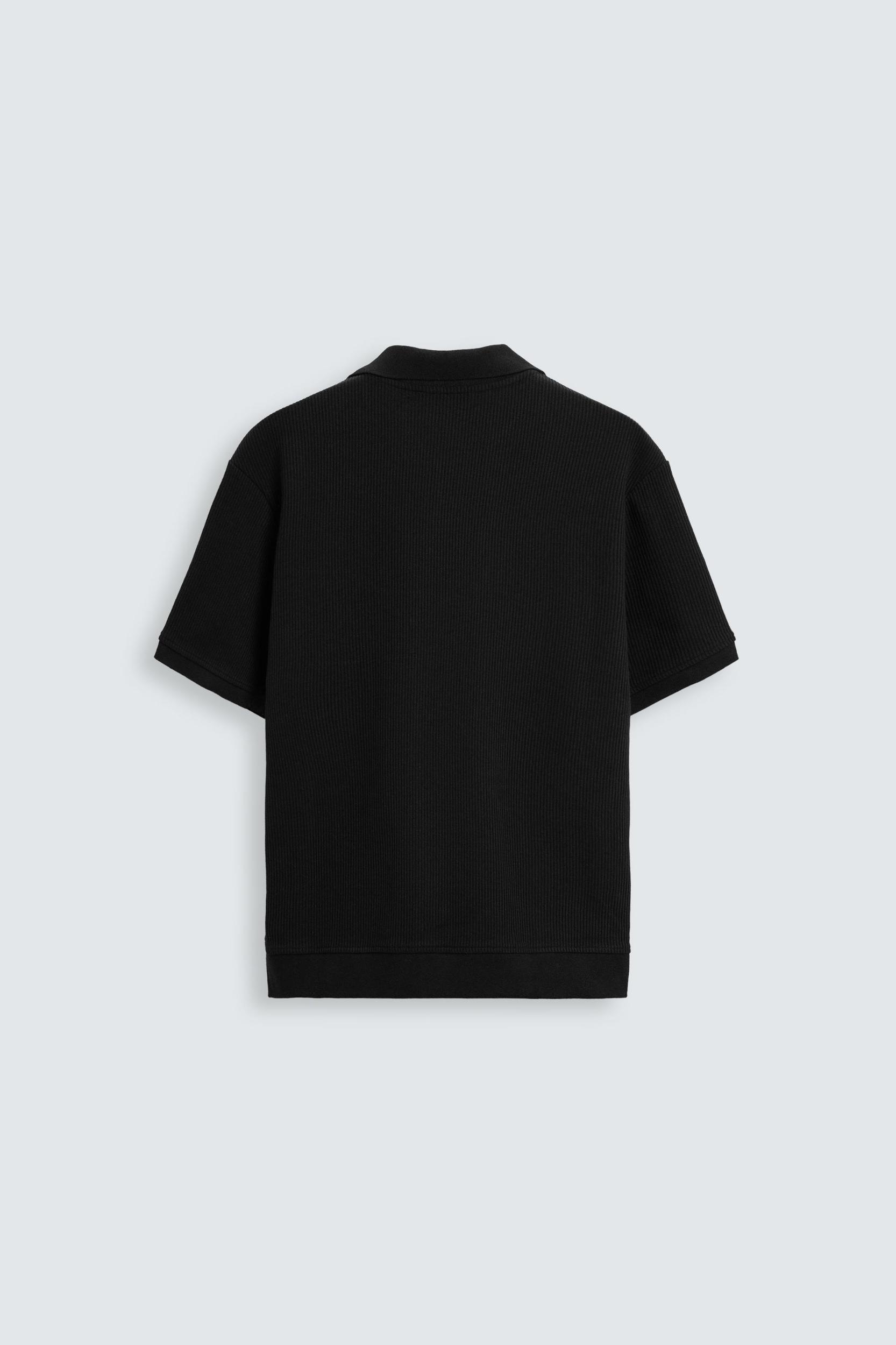 VERTICAL TEXTURED POLO Product Image