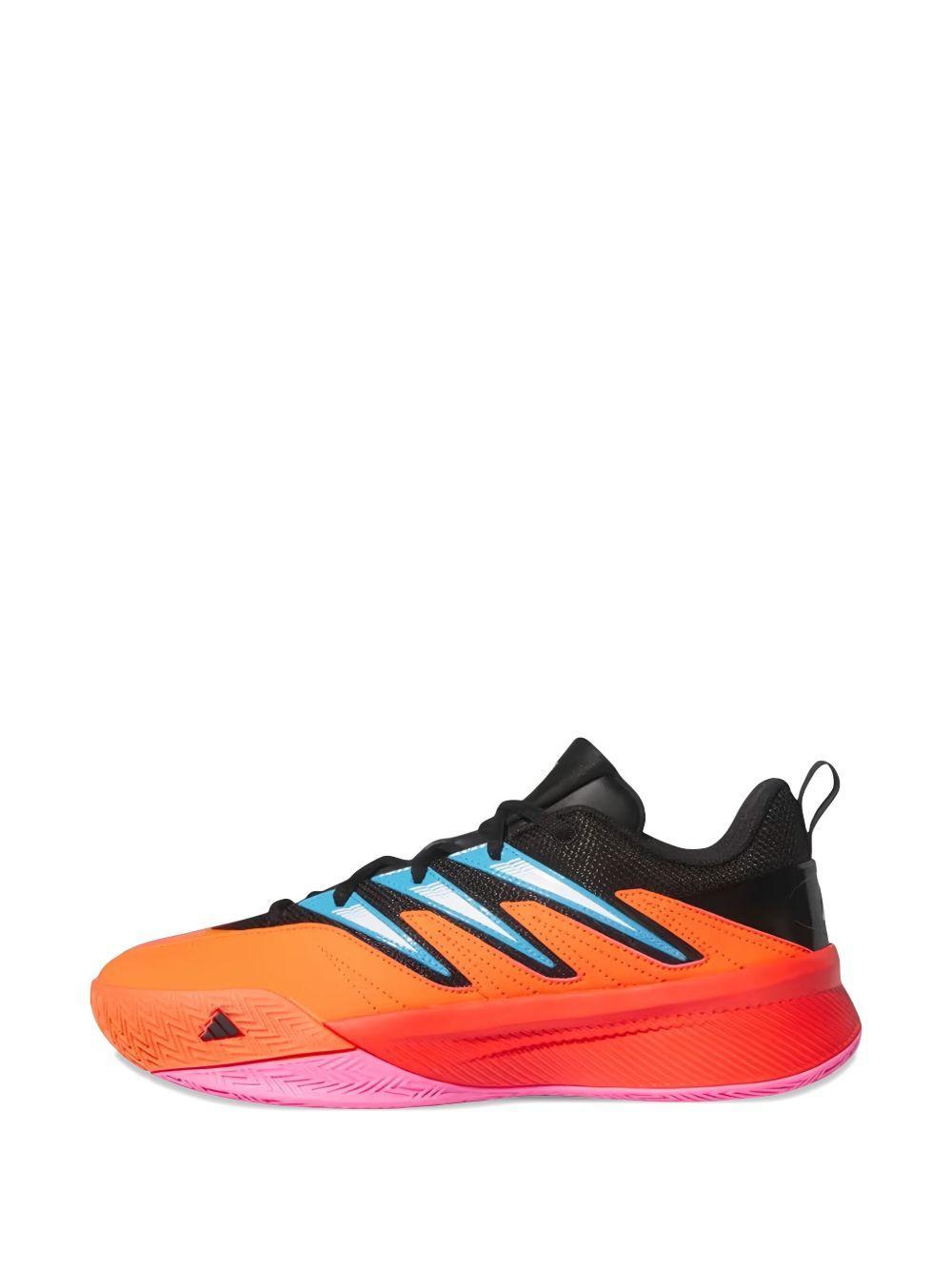 Dame Certified 3 Low "Solar Red/Core Black/Cloud White" sneakers Product Image