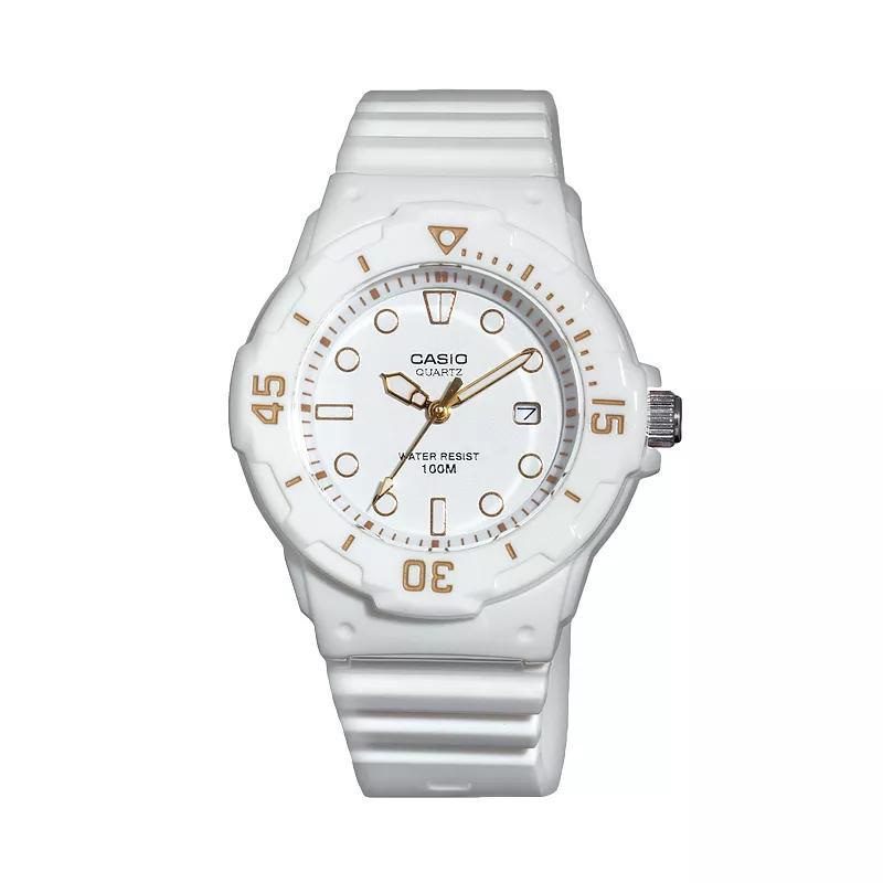 Casio Womes Watch - LRW200H-7E2VCF, Womens, White Product Image
