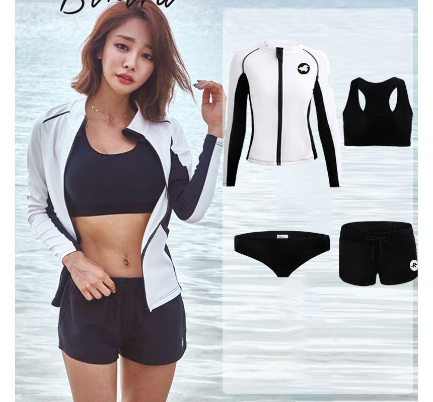 Couple Matching Rash Guard / Swim Top / Shorts / Pants / Set Product Image