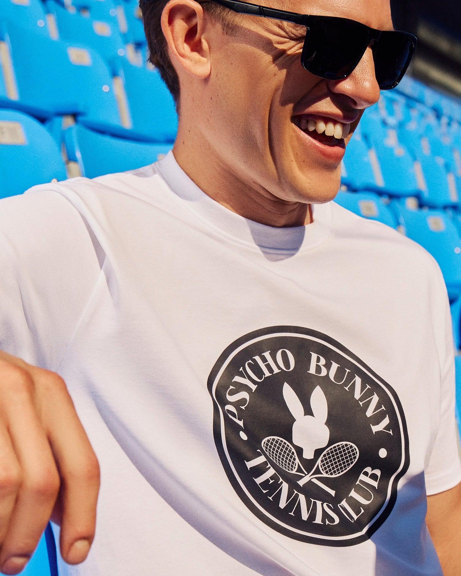 MENS COURTSIDE GRAPHIC TEE - B6U684C200 Male Product Image