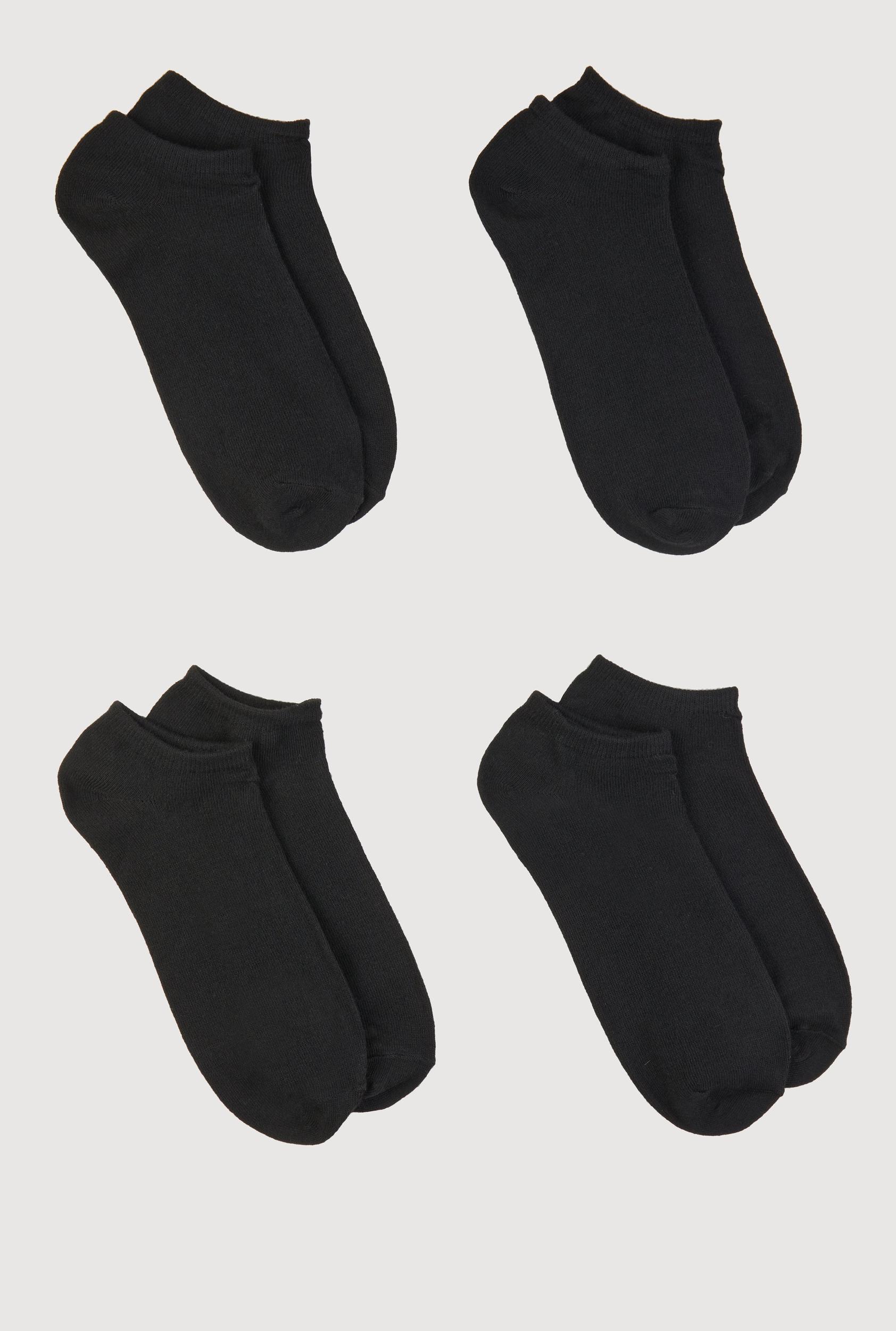 Basic Ankle Socks 4 Pack Size 6-12 Female Product Image