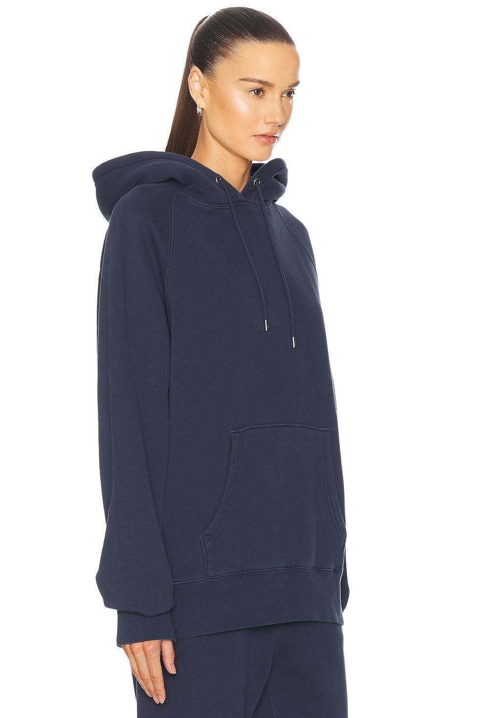 WAO The Pullover Hoodie in Navy. - size S (also in L, M, XS) Product Image
