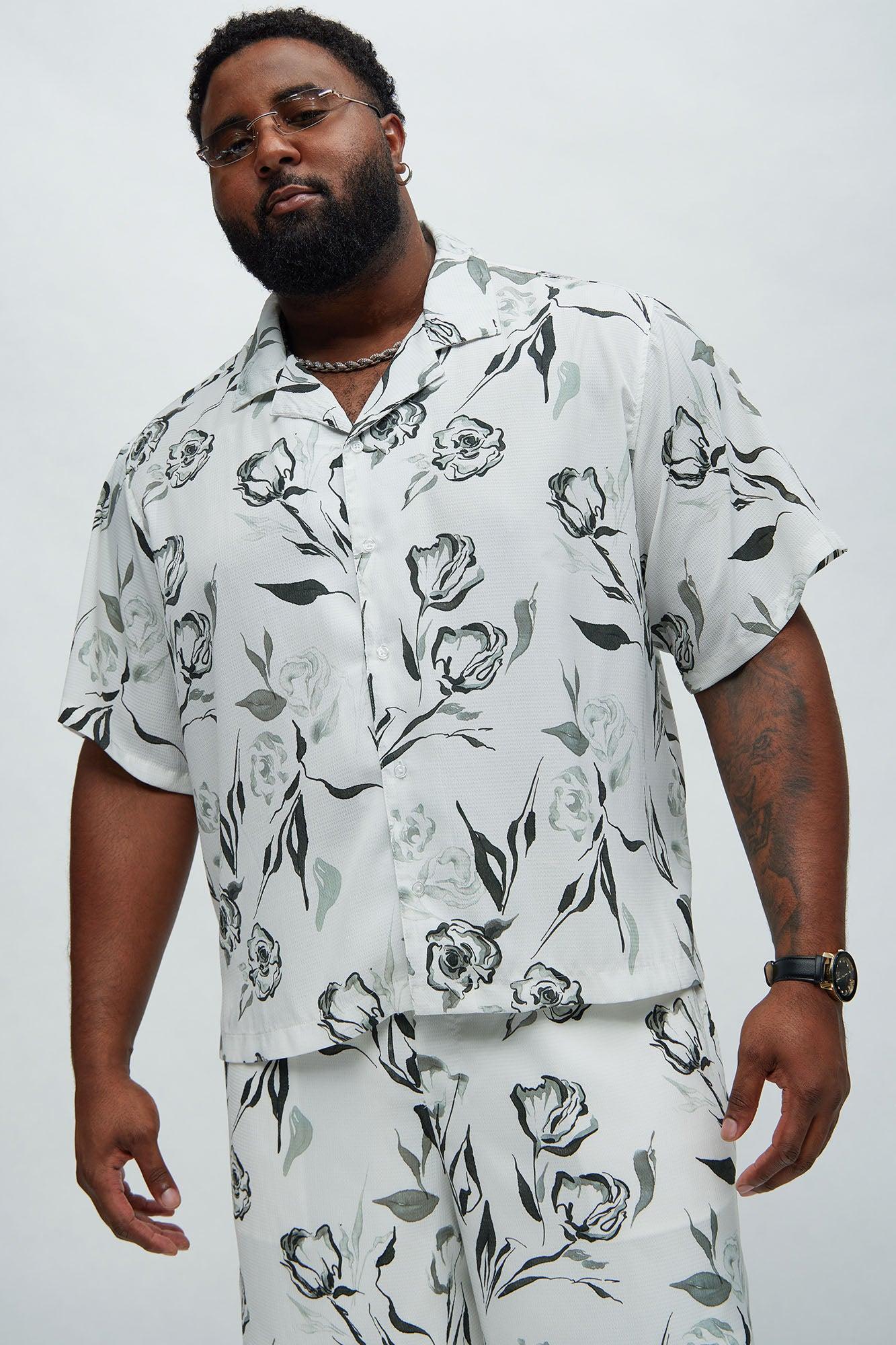 Eden Floral Shirt - White/combo Product Image