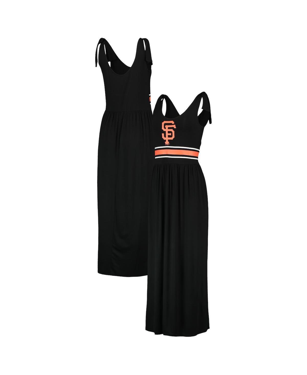 Women's G-III 4Her by Carl Banks Black San Francisco Giants Game Over Maxi Dress, Size: Large Product Image