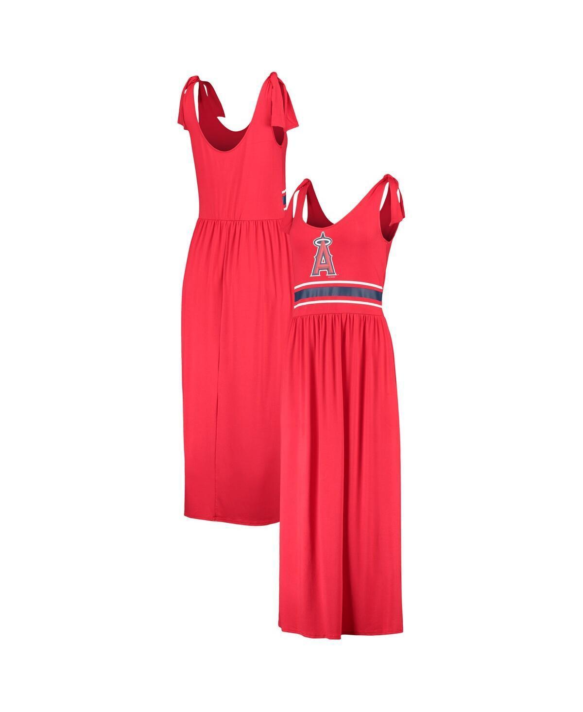 Womens G-III 4Her by Carl Banks Los Angeles Angels Game Over Maxi Dress Product Image