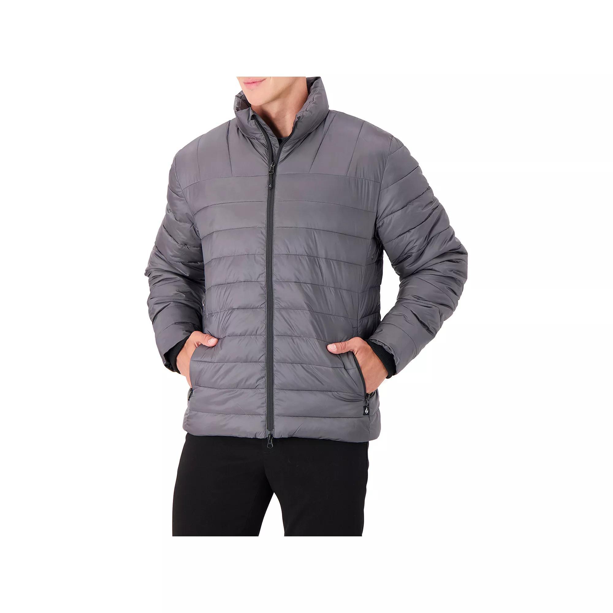 Men's Heat Holders Heatweaver Lined Puffer Jacket, Size: XL, Black Product Image