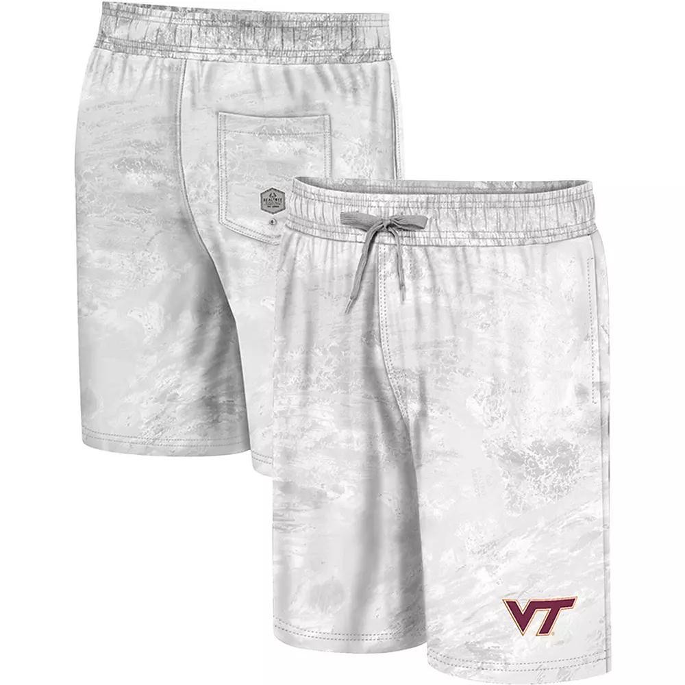 Men's Colosseum White Washington State Cougars Realtree Aspect Ohana Swim Shorts, Size: Large, Wsc White Product Image