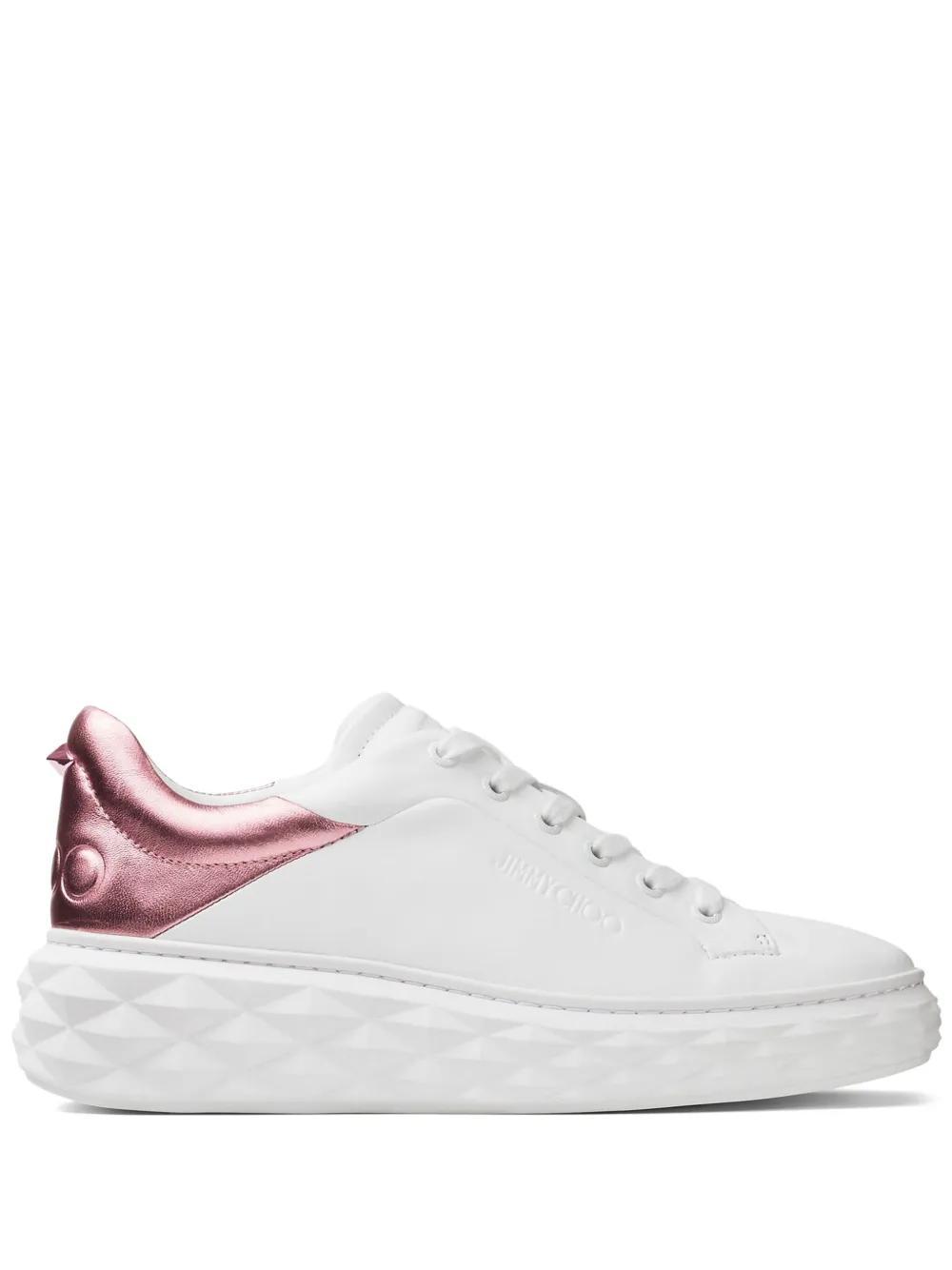 Diamond Maxi metallic-effect sneakers Product Image