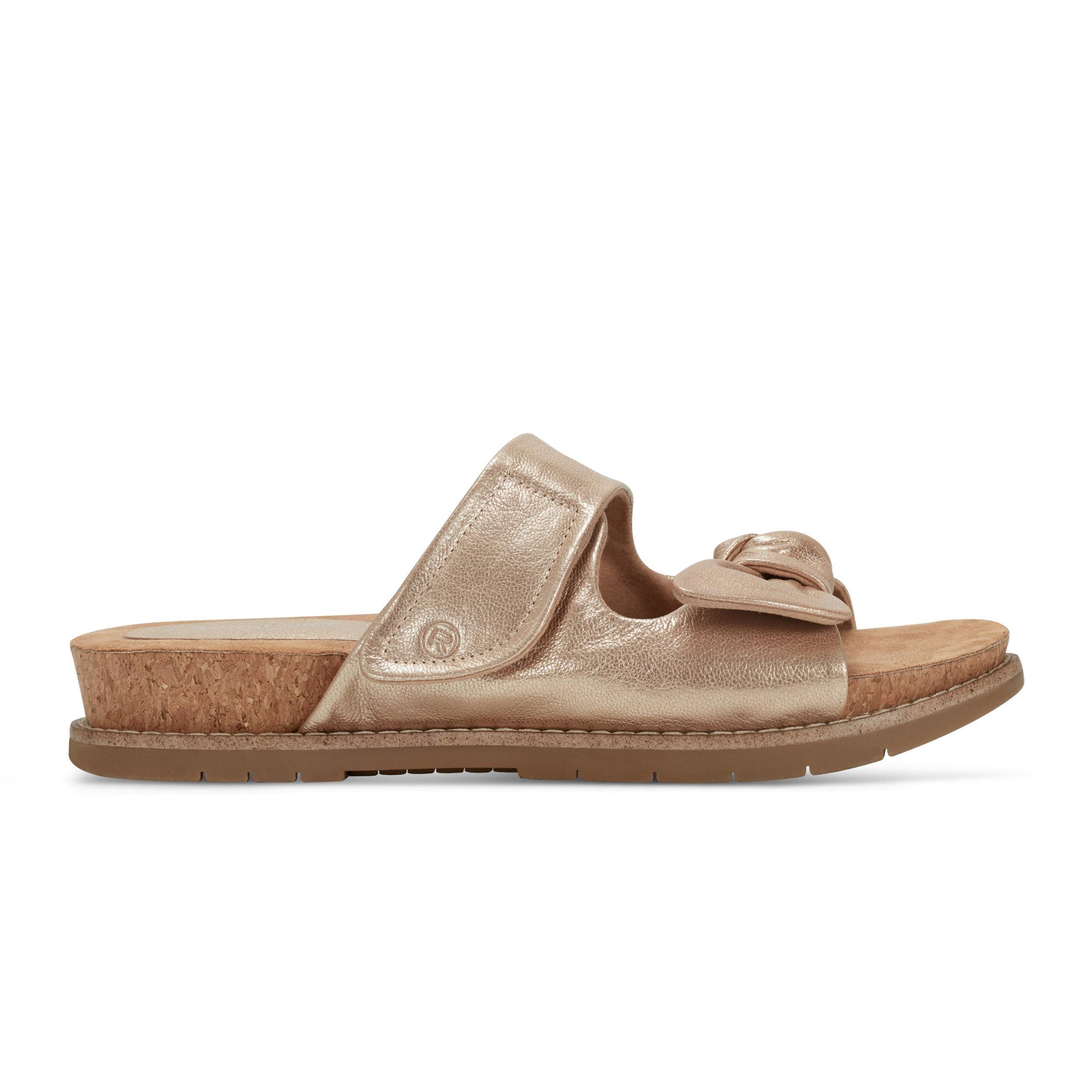 Women's Zova Slip-on Open Toe Flat Casual Sandals Product Image