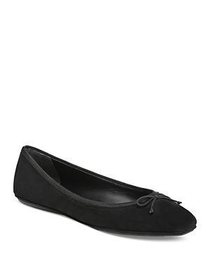 Veronica Beard Womens Beatrix Slip On Bow Ballet Flats Product Image