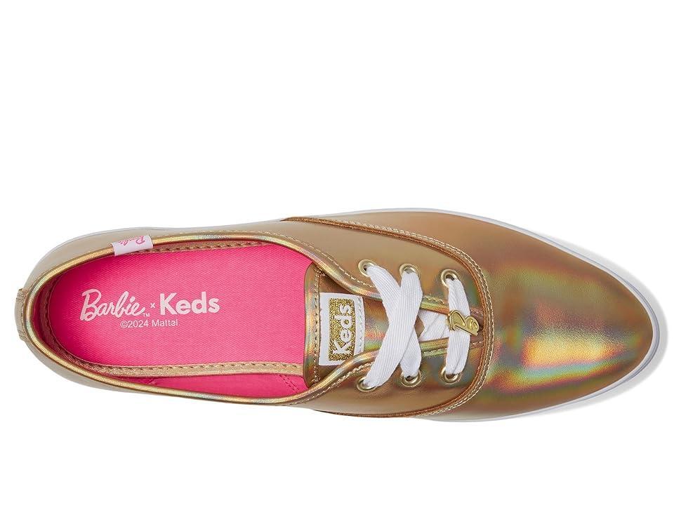 Keds X Barbie Point Lace-Up Leather) Women's Shoes Product Image