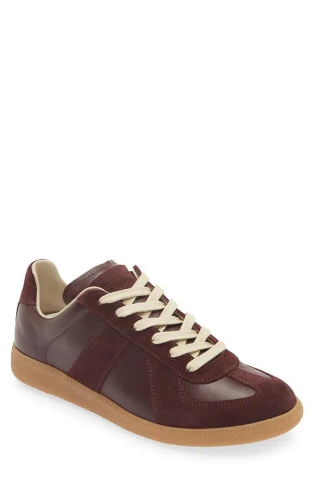 MAISON MARGIELA Replica Low-top Sneakers In Brown Product Image