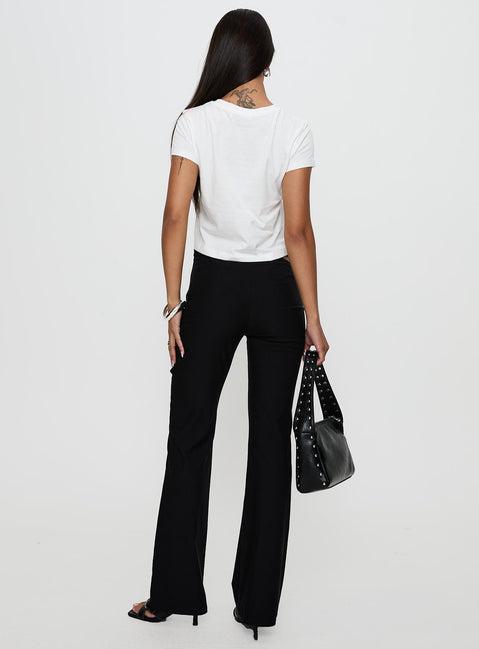 Eyes On You Flare Pants Black Product Image