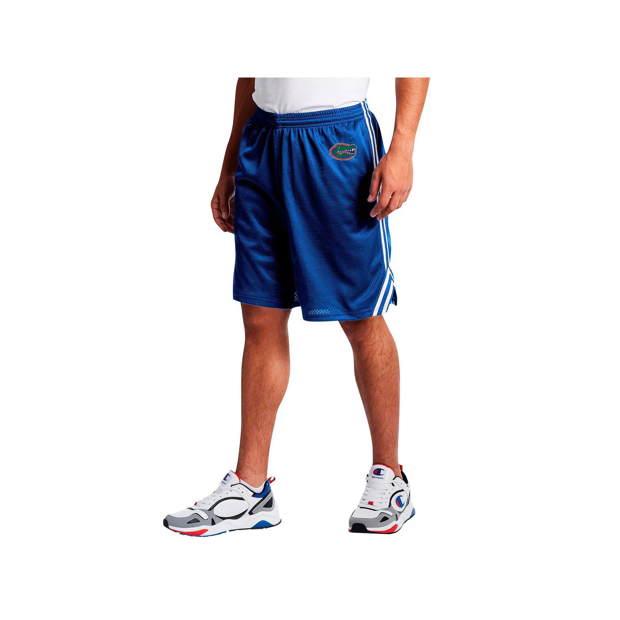 Men's Fanatics Royal Florida Gators Big & Tall Dual Stripe Mesh Short, Size: 4XB, Blue Product Image