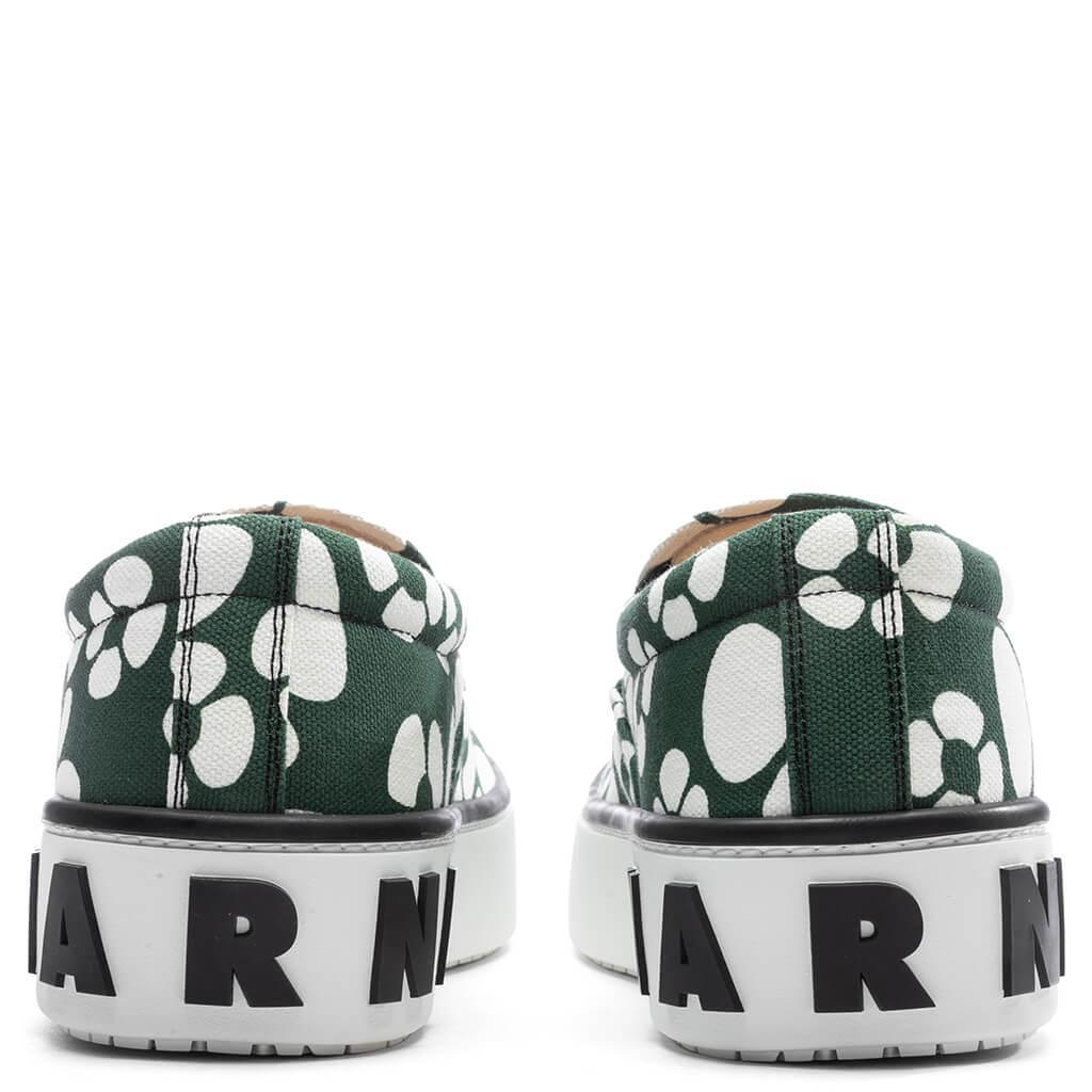 Marni x Carhartt WIP Slip-On Sneakers - Dark/Green Male Product Image