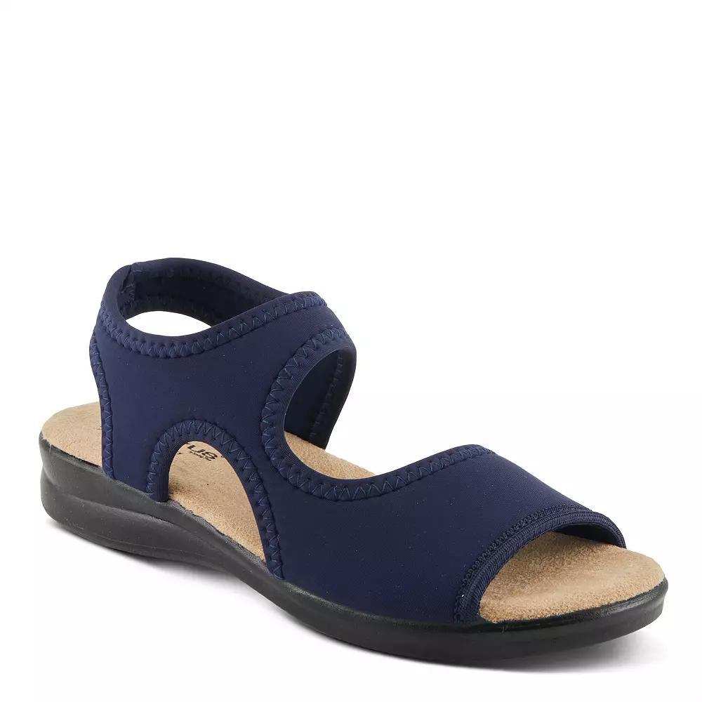 Flexus by Spring Step Marya Womens Sandals Blue Product Image