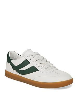 Vince Mens Oasis Leather Lace Up Sneakers Product Image