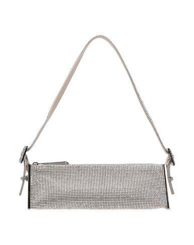 BENEDETTA BRUZZICHES Woman Handbag Silver Size - Textile Fibers Product Image
