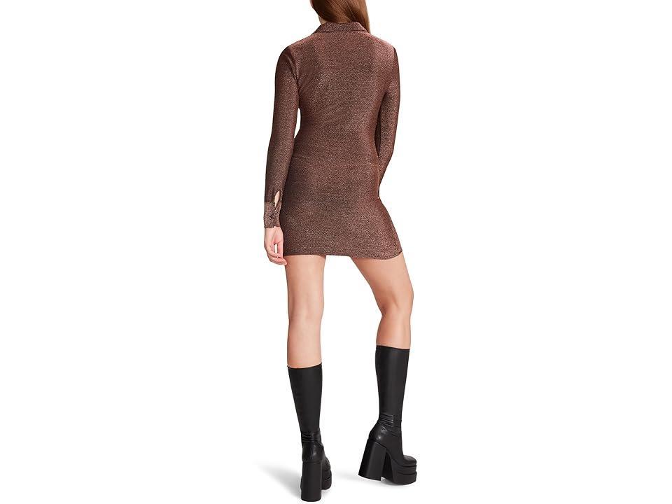 Steve Madden Isabel Dress (Copper) Women's Clothing Product Image